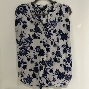 Brody Myles Cap Sleeve Blouse, Size Small